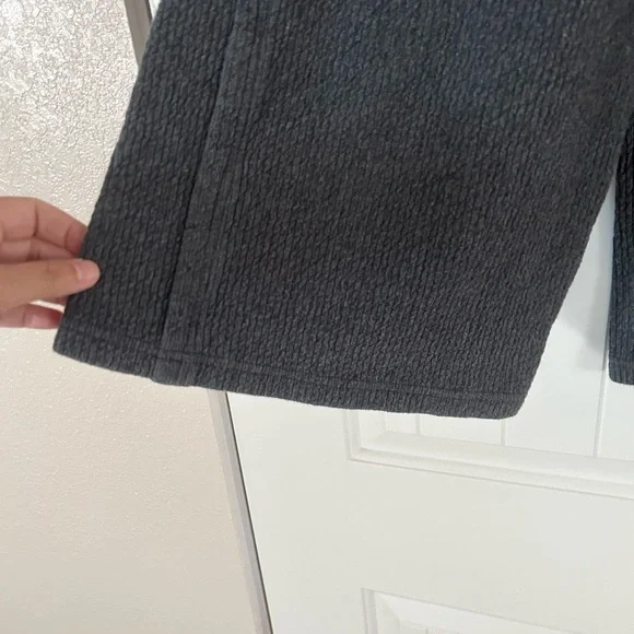 Lululemon Retreat Yourself Cropped Heathered Grey Pants Size 4 - Picture 7 of 9